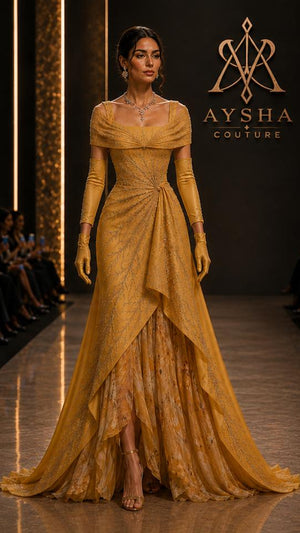 Saffron Drape