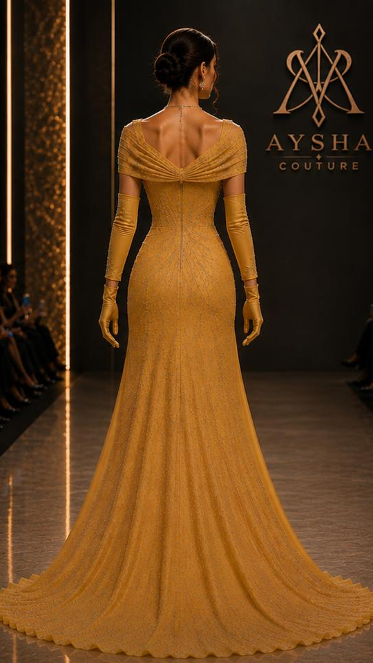Saffron Drape